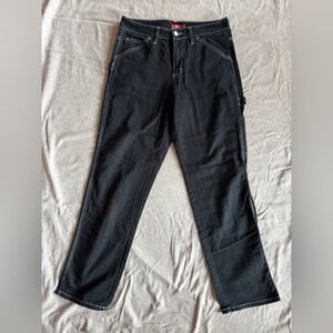 Dickies Carpenter Jeans Black Size 5/27 NWOT